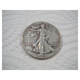 1942 WALKING LIBERTY SILVER HALF DOLLAR