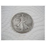 1942 (S) WALKING LIBERTY SILVER HALF DOLLAR