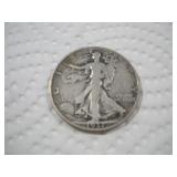 1937 WALKING LIBERTY SILVER HALF DOLLAR
