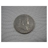 1961 FRANKLIN SILVER HALF DOLLAR