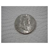 1961 (D) FRANKLIN SILVER HALF DOLLAR