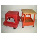 MECHANICS STOOL AND STEPSTOOL;