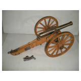 28IN BLACK POWDER CANNON W/ 14IN BARREL