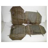(4) VINTAGE MILITARY WATER PACKS