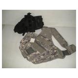 TACTICAL SHOULDER BAG & PISTOL HOLDER
