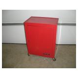 TEST RITE METAL TOOL CABINET ON WHEELS