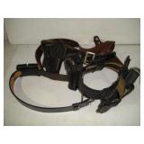 LEATHER PISTOL BELTS