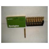 (20) REMINGTON 375 H&H MAGNUM CARTRIDGES - -