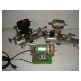 HOBBY BENCHTOP LATHES AND 3IN GRINDER