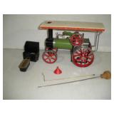 VINTAGE MAMOD WORKING TOY STEAM TRACTOR W/
