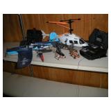 RC HELICOPTERS & AIRPLANE - -