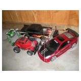 RC CARS & FROG - -
