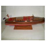 VINTAGE CHRIS CRAFT RC WOODEN BOAT