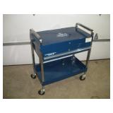 CORNWELL METAL TOOL CART W/KEYS 30X17X36