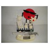 VINTAGE 7-UP PLASTIC TELEPHONE 12 IN TALL;