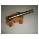 8 IN BLACK POWDER CANNON W/ 7 IN BARREL