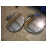 (2) 25 IN SAFETY MIRRORS