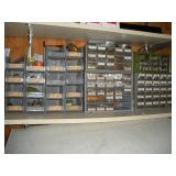 PARTS ORGANIZERS W/ CONTENTS - CONTENTS OF SHELF