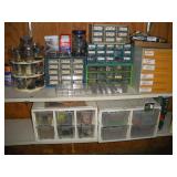 PARTS ORGANIZERS W/ CONTENTS - CONTENTS OF