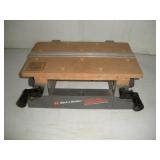 B&D BENCHTOP WORLMATE ADJUSTABLE WORKSTATION - -