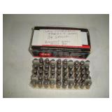 (50) ASSORTED POLICE .38 SPECIAL CARTRIDGES