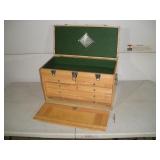 MAPLE 6 DRAWER MACHINIST TOOL BOX