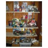 HARDWARE CONTENTS OF SHELVES