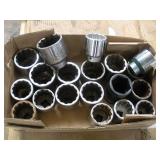 3/4 DRIVE SOCKETS - PROTO, WILLIAMS &