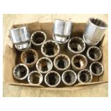 3/4 DRIVE SOCKETS - PROTO, WILLIAMS &
