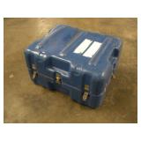 WATERPROOF HARD SHELL PLASTIC CRATE 21X18X12
