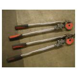 (2) RIDGID 1/2 TUBING BENDERS