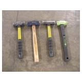 (4) DEAD BLOW HAMMERS