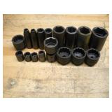 ASSORTED PROTO & WILLIAMS 3/8 -& 1/2 IN DRIVE--