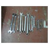 ASSORTED COMBINATION WRENCHES- MADE IN USA--