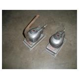 (2) UNIVERSAL TOOL PNEUMATIC SANDERS--
