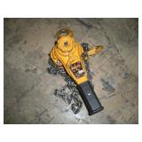 HARRINGTON 3/4 TON RACHETING CHAIN HOIST