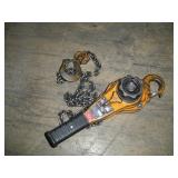 HARRINGTON 3/4 TON RACHETING CHAIN HOIST