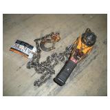 HARRINGTON 3/4 TON RACHETING CHAIN HOIST