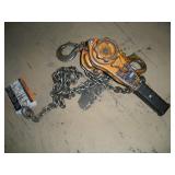 HARRINGTON  3/4 TON RATCHETING CHAIN HOIST