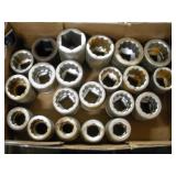 ASSORTED 1 IN DRIVE SOCKETS - ARMSTRONG, PROTO --