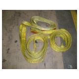 (3) AMICK 10 FT POLYESTER SLINGS