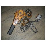 HARRINGTON 3/4 TON RACHETING CHAIN HOIST