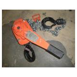 CM 3 TON RATCHETING CHAIN HOIST