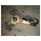 INGERSOLL RAND 3 TON RATCHING CHIAN HOIST