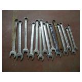 (15) LARGE ASSORTED COMBINATION WRENCHES