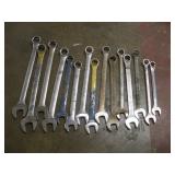 (15) LARGE ASSORTED COMBINATION WRENCHES