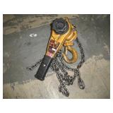 HARRINGTON 3/4 TON RACHETING CHAIN HOIST