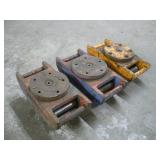 (3) MULTITON HEAVY EQUIPMENT MOVERS 10X5X5
