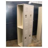 REPUBLIC 2 FT METAL STORAGE LOCKERS 24X15X72
