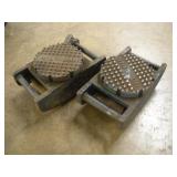 (2) HILLMAN HEAVY EQUIPMENT MOVERS 10X6X4